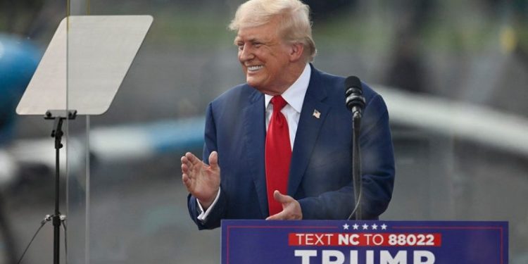 Trump claims no ‘lifts’ or ‘stands’ will be allowed at debate with Kamala Harris